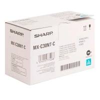 Toner Sharp MX-C30NTC Cyan Cartucho Original