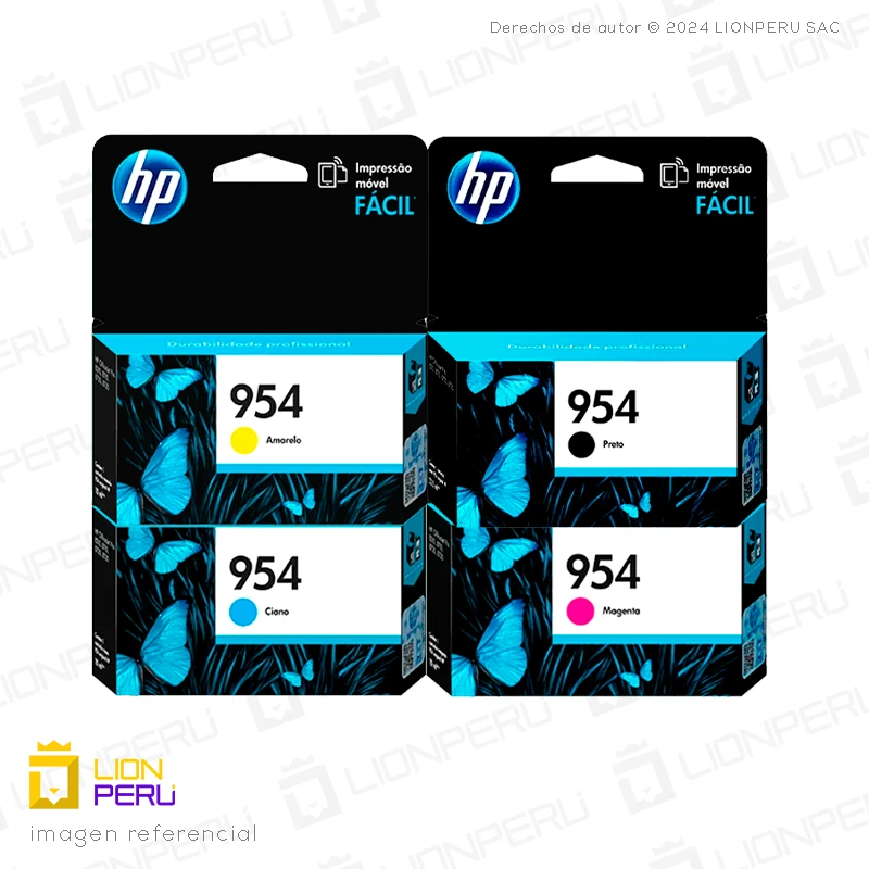 Tinta HP 954 Cartucho Original Pack Completo