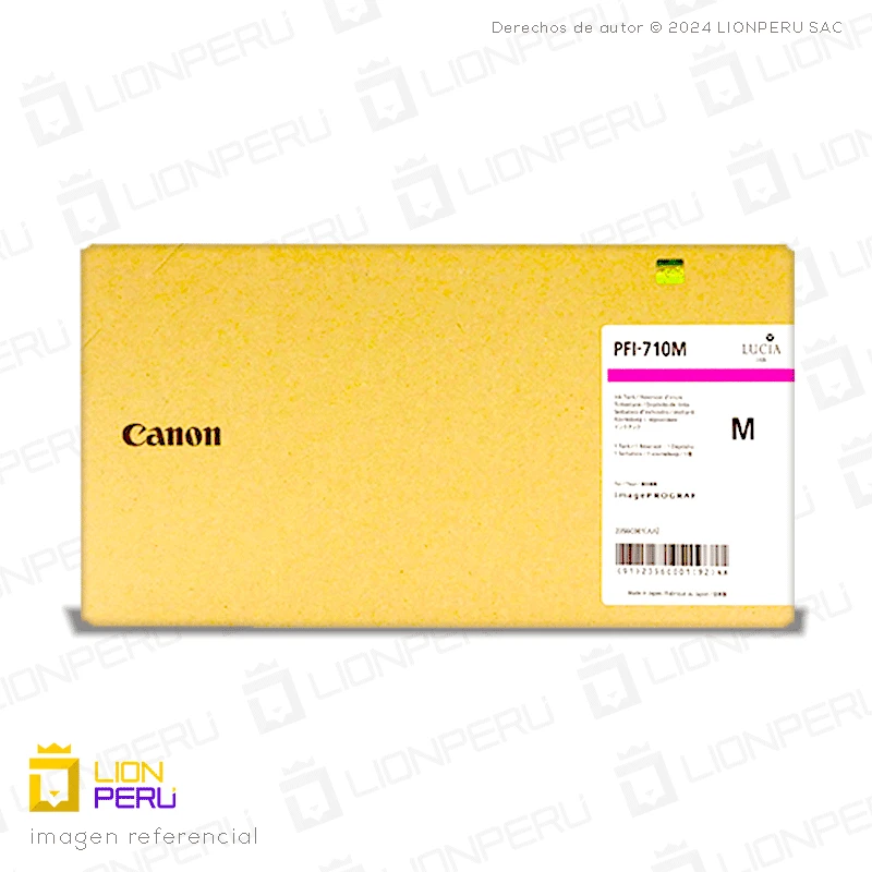 Tinta Canon PFI-710M Magenta Cartucho Original