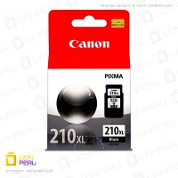 Tinta Canon PG-210XL Cartucho Original Negro