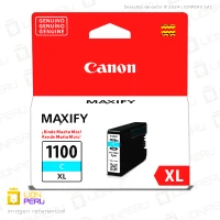 Tinta Canon PGI-1100XL Cartucho Original Cyan