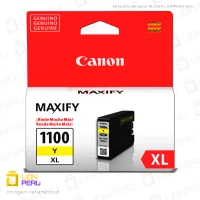 Tinta Canon PGI-1100XL Cartucho Original Amarillo