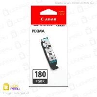 Tinta Canon PGI-180 Cartucho Original PGBK