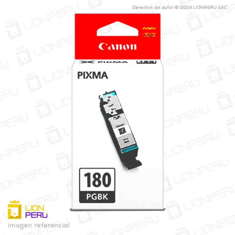 Tinta Canon PGI-180 Cartucho Original PGBK