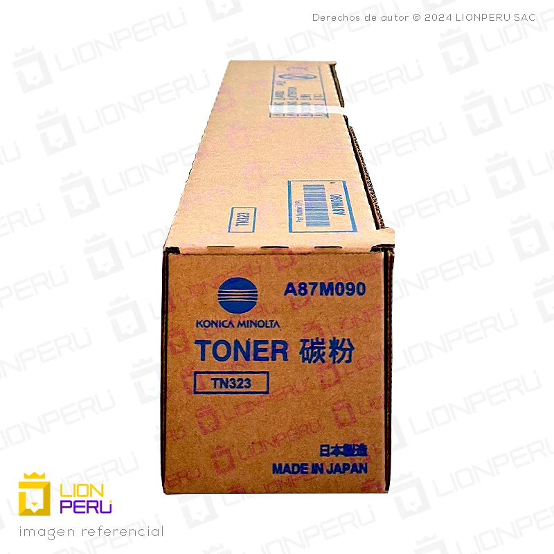 tn 323 toner tn323 konica minolta a87m090 cartridge