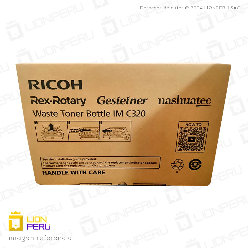Ricoh IM C320, 423651, Waste Toner Bottle Original
