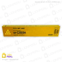 Toner Ricoh 841919, MP C2503 Cartucho Original Yellow