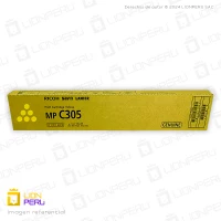 Toner Ricoh 842120, MP C305 Cartucho Original Yellow