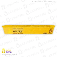 Toner Ricoh 841814, MP C3503 Cartucho Original Yellow