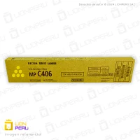 Toner Ricoh 842094, MP C406 Cartucho Original Yellow