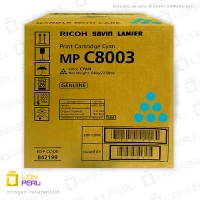 Toner Ricoh 842199, MP C8003 Cartucho Original Cyan