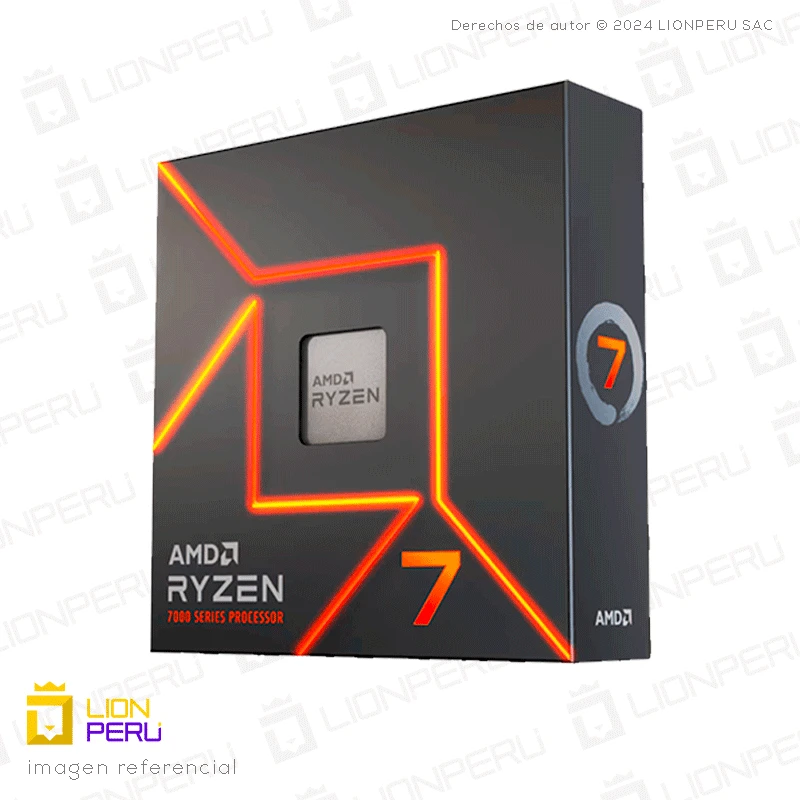 Procesador AMD Ryzen 7 7700X 4.5GHz (8N/16H)