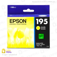 Tinta Epson T195420, T1954 Cartucho Original Amarillo