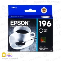 Tinta Epson T196120, T1961 Cartucho Original Negro