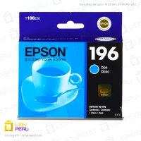 Tinta Epson T196220, T1962 Cartucho Original Cyan