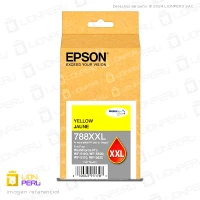 Tinta Epson T788XXL420, T788XXL4 Cartucho Original Amarillo