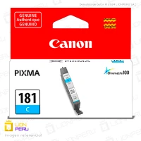 Tinta Canon CLI-181 Cartucho Original Cyan