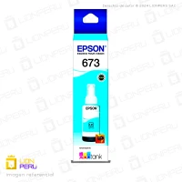 Tinta Epson T673520, T6735 Botella Original Cyan Claro