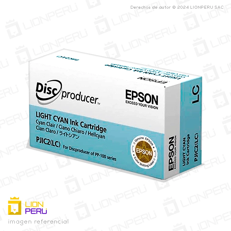 Tinta Epson C13S020448, C13S02 Cian Light Original