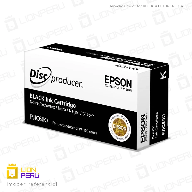 Tinta Epson C13S020452, C13S02 Negro Original