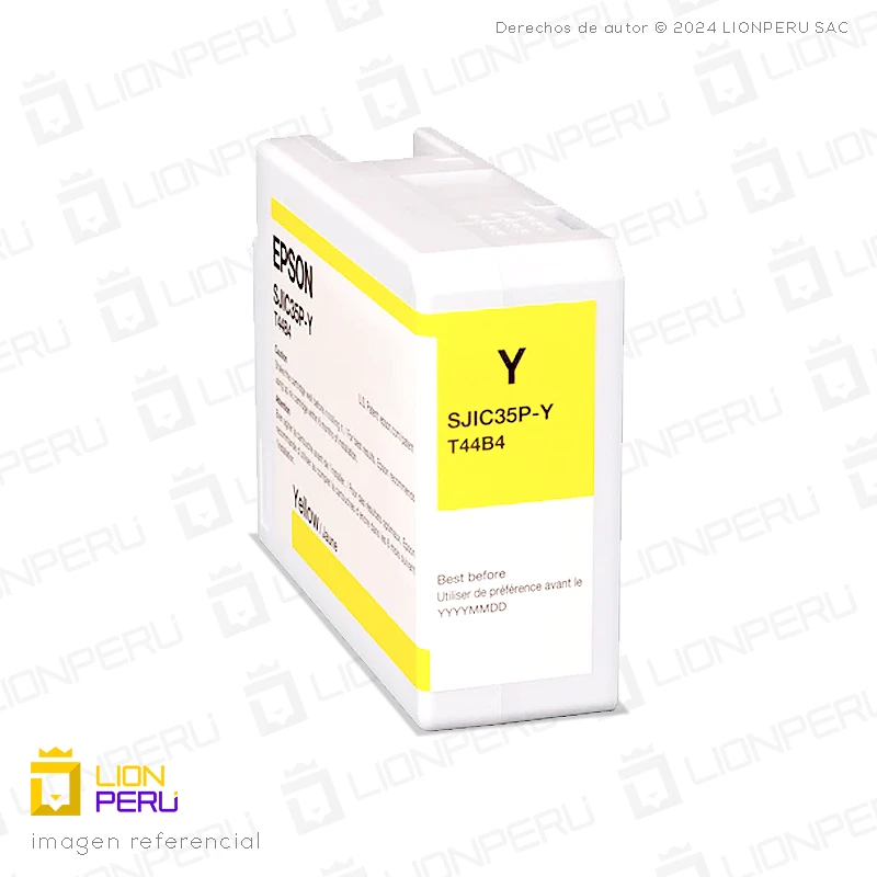 Tinta Epson C13T44B420, C13T44B Amarillo Original