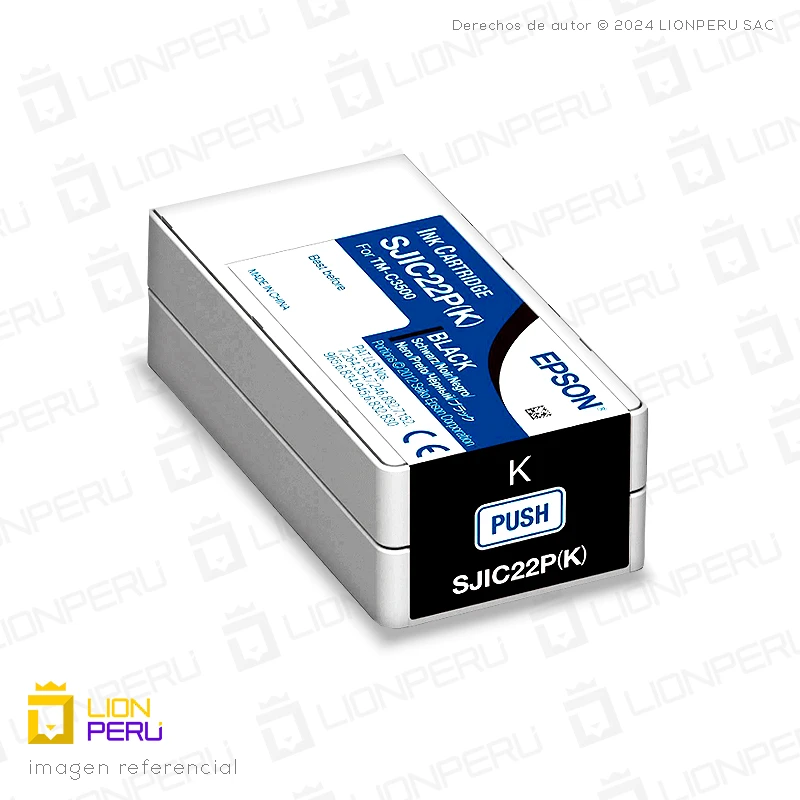 Tinta Epson C33S020577, C33S020 Negro Original