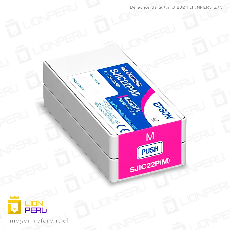 Tinta Epson C33S020582, C33S020 Magenta Original
