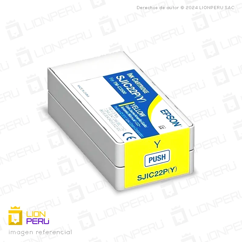 Tinta Epson C33S020583, C33S020 Amarillo Original