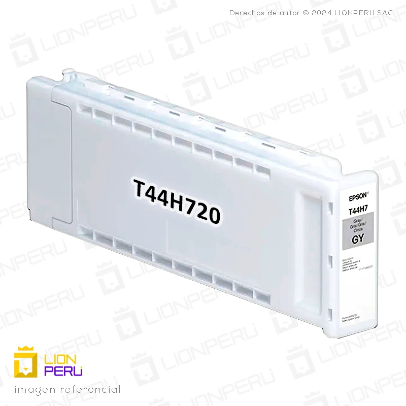 Tinta Epson T44H720, T44H Gris Original