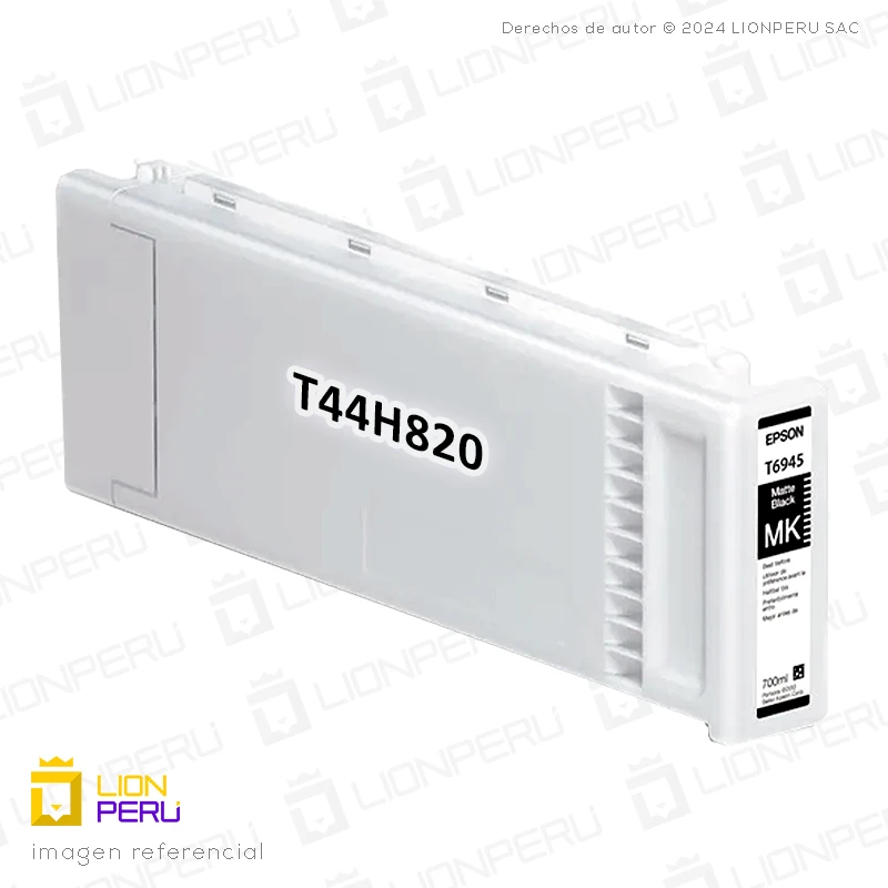 Tinta Epson T44H820, T44H Negro Mate Original