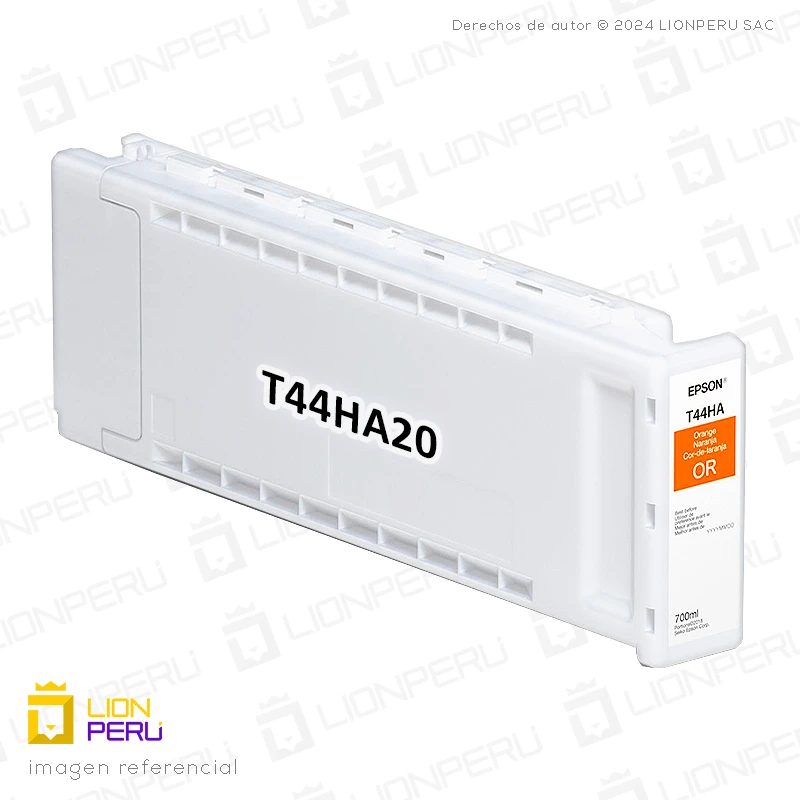 Tinta Epson T44HA20, T44H Naranja Original