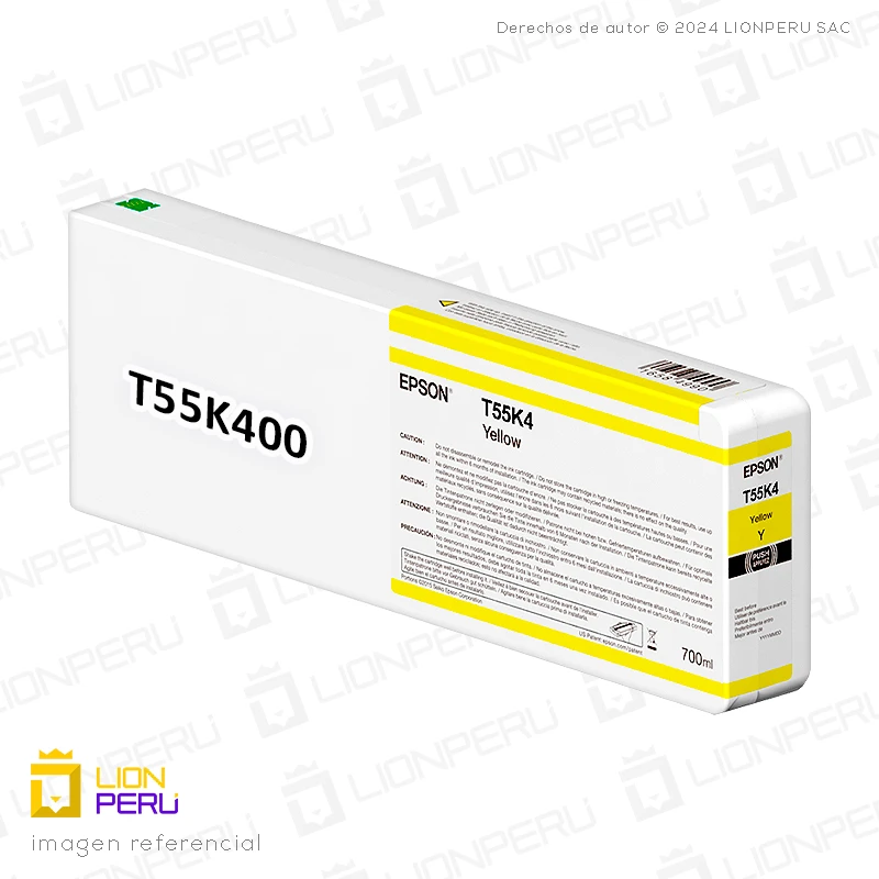 Tinta Epson T55K400, T55K Amarillo Original