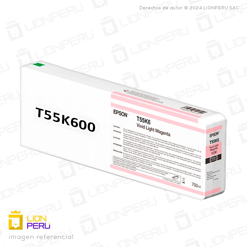 Tinta Epson T55K600, T55K Light Magenta Original