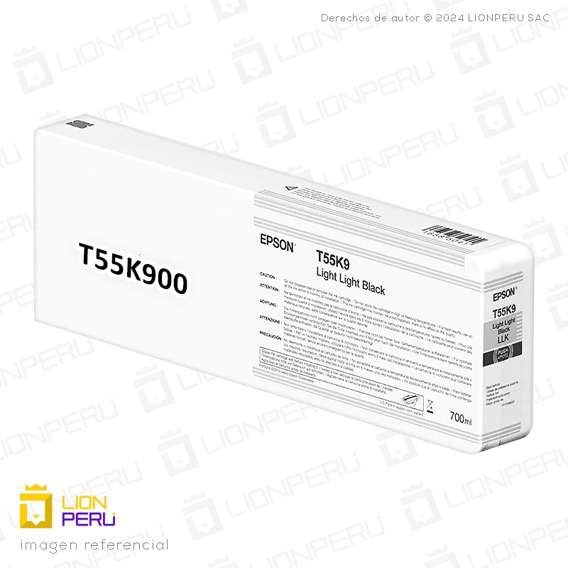 Tinta Epson T55K900, T55K Light Light Black Original