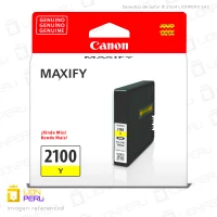 Tinta Canon PGI-2100 Cartucho Original Amarillo