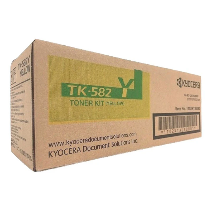 Toner Kyocera TK-582Y Cartucho TK582Y Original Amarillo