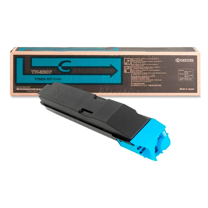 Toner Kyocera TK-8307C Cartucho TK8307C Original Cyan