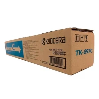 Toner Kyocera TK-897C Cartucho TK897C Original Cyan