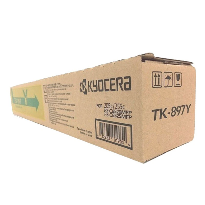 Toner Kyocera TK-897Y Cartucho TK897Y Original Amarillo