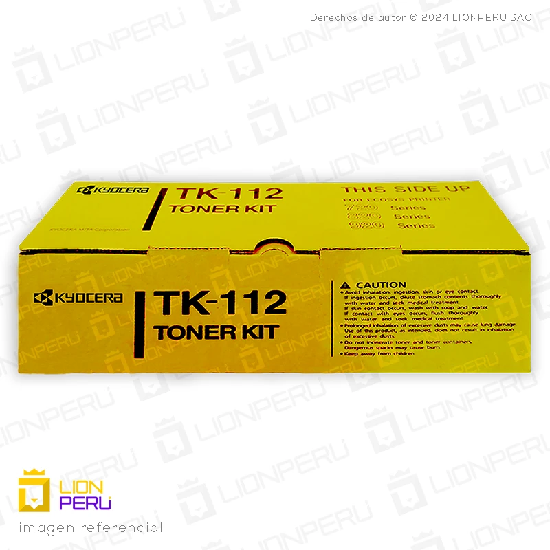 Toner Kyocera TK-112 Cartucho TK112 Original Black