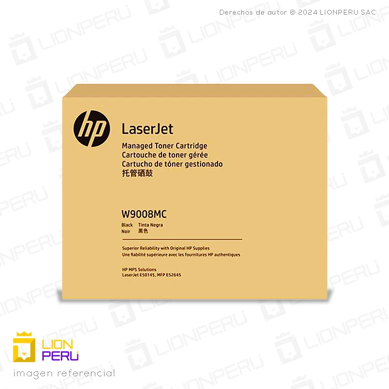 Toner HP W9008MC Cartucho Original Negro