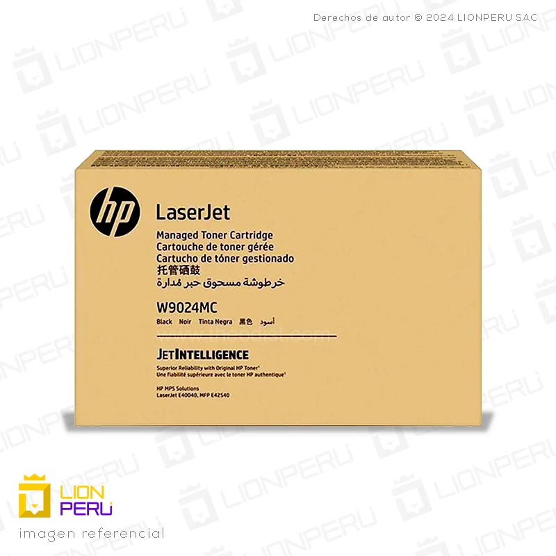 Toner HP W9024MC Cartucho Original Negro