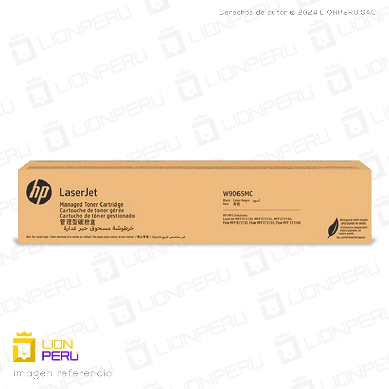 Toner HP W9065MC Cartucho Original Negro