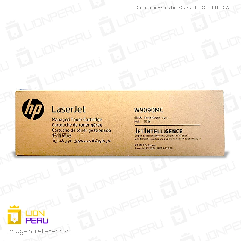 Toner HP W9090MC Cartucho Original Negro