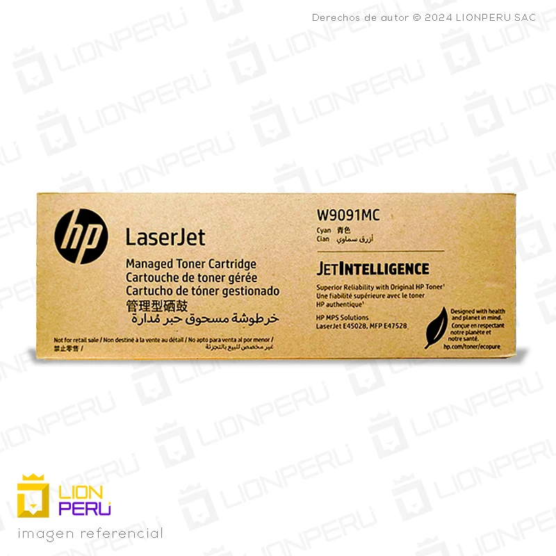 Toner HP W9091MC Cartucho Original Cyan