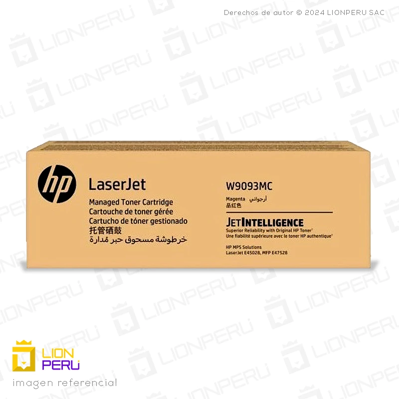 Toner HP W9093MC Cartucho Original Magenta