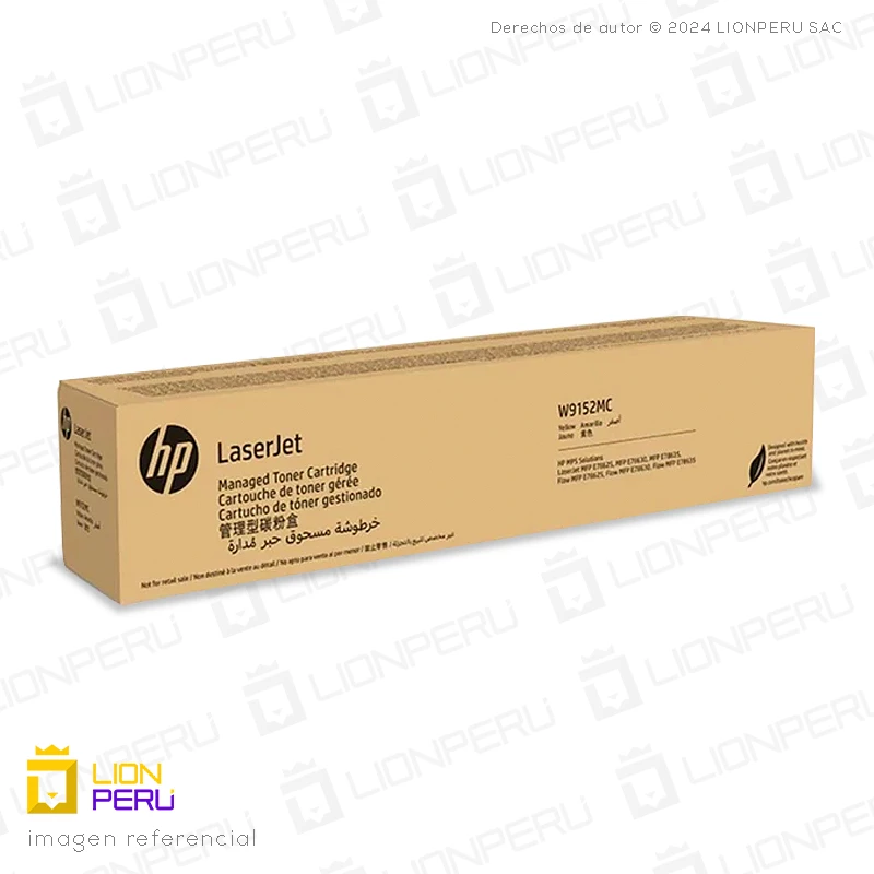 Toner HP W9152MC Cartucho Original Amarillo