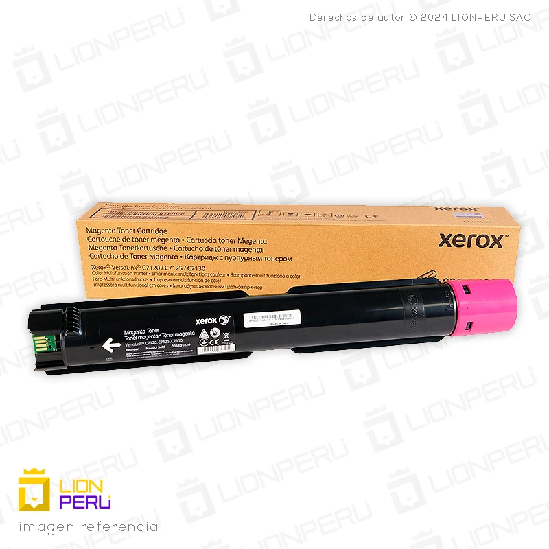 Toner Xerox 006R01830 Cartucho Alta Capacidad Magenta