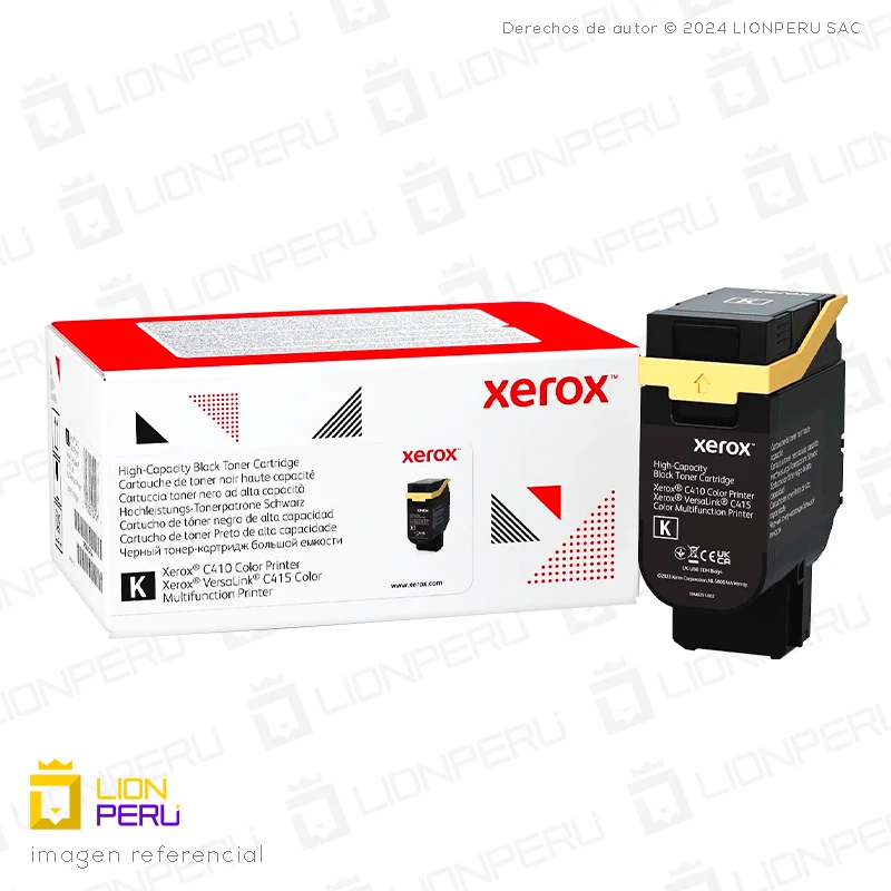 Toner Xerox 006R04764 Cartucho Alta Capacidad Black
