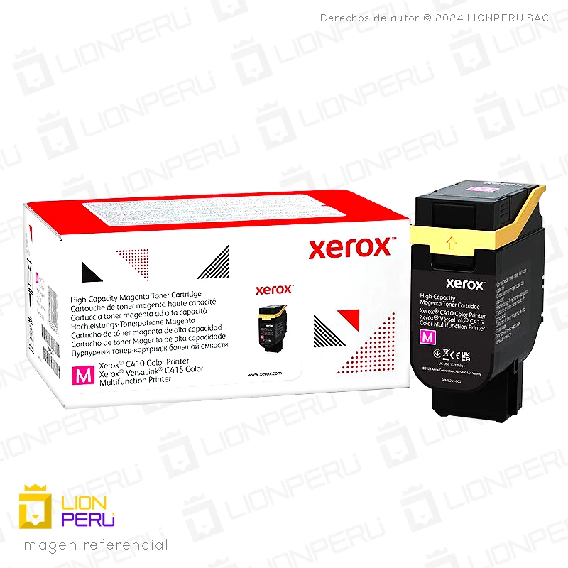 Toner Xerox 006R04766 Cartucho Alta Capacidad Magenta